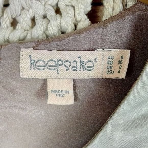 Revolve | Keepsake The Label ‘Secret Ritual’ Platinum Side Cut-Out Mini Dress - Picture 6 of 8